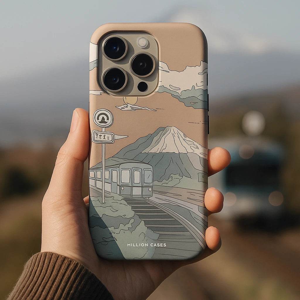 Rolling Hills Train Journey Case - Apple