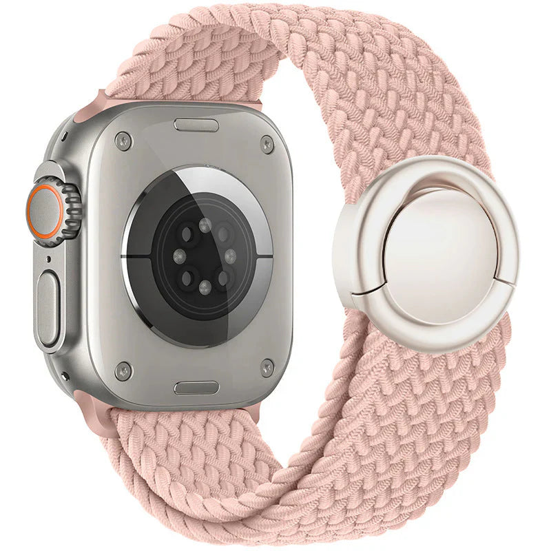 Nylon Round Buckle Band For Apple Watch