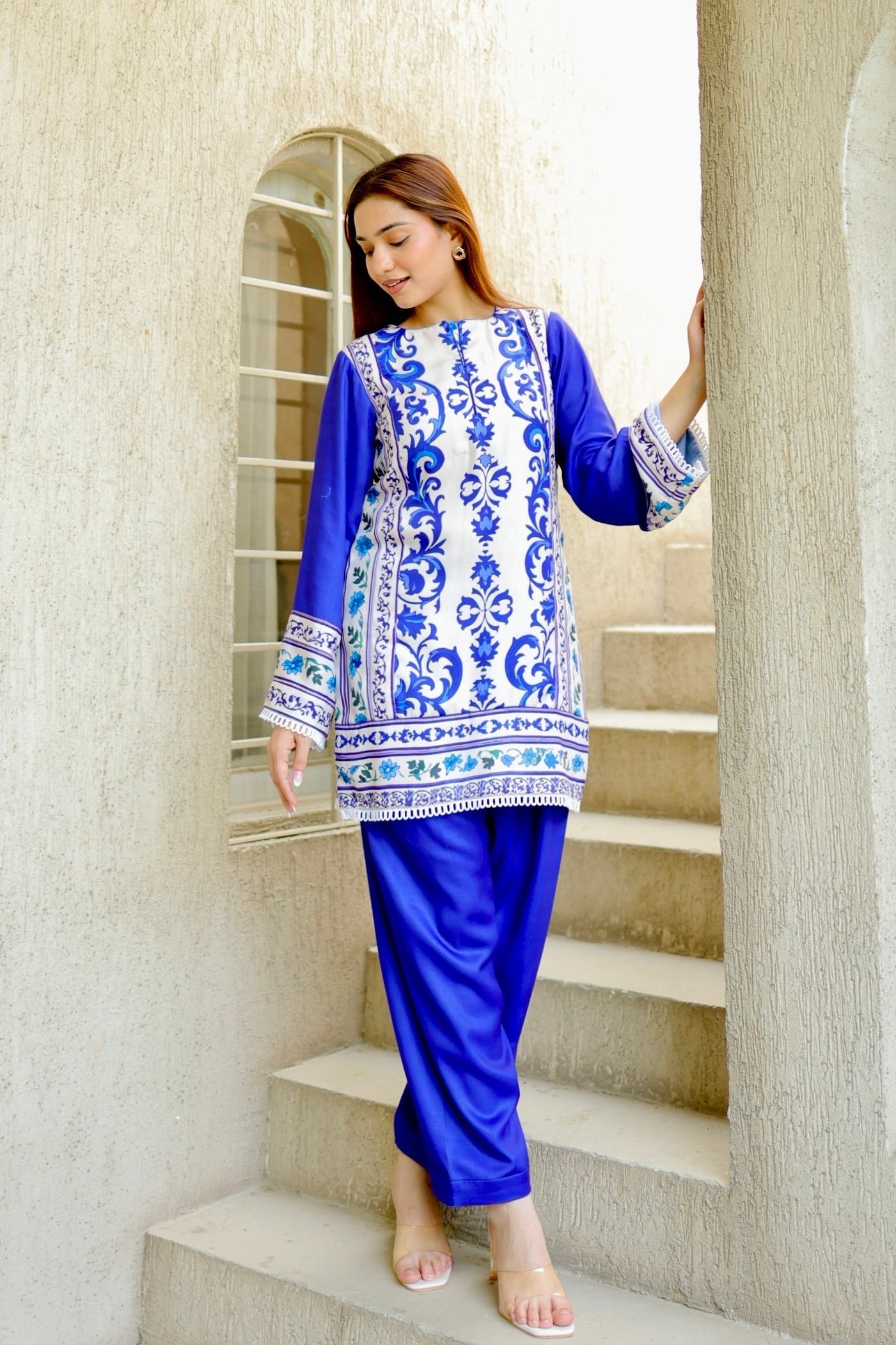 Blue Serenity Kurta Set