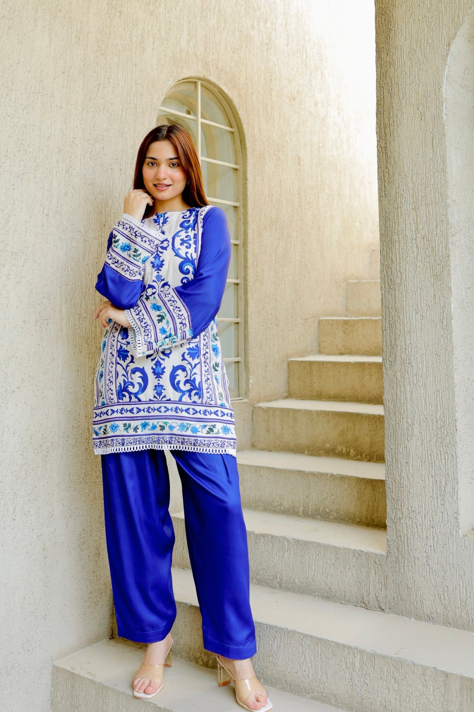 Blue Serenity Kurta Set
