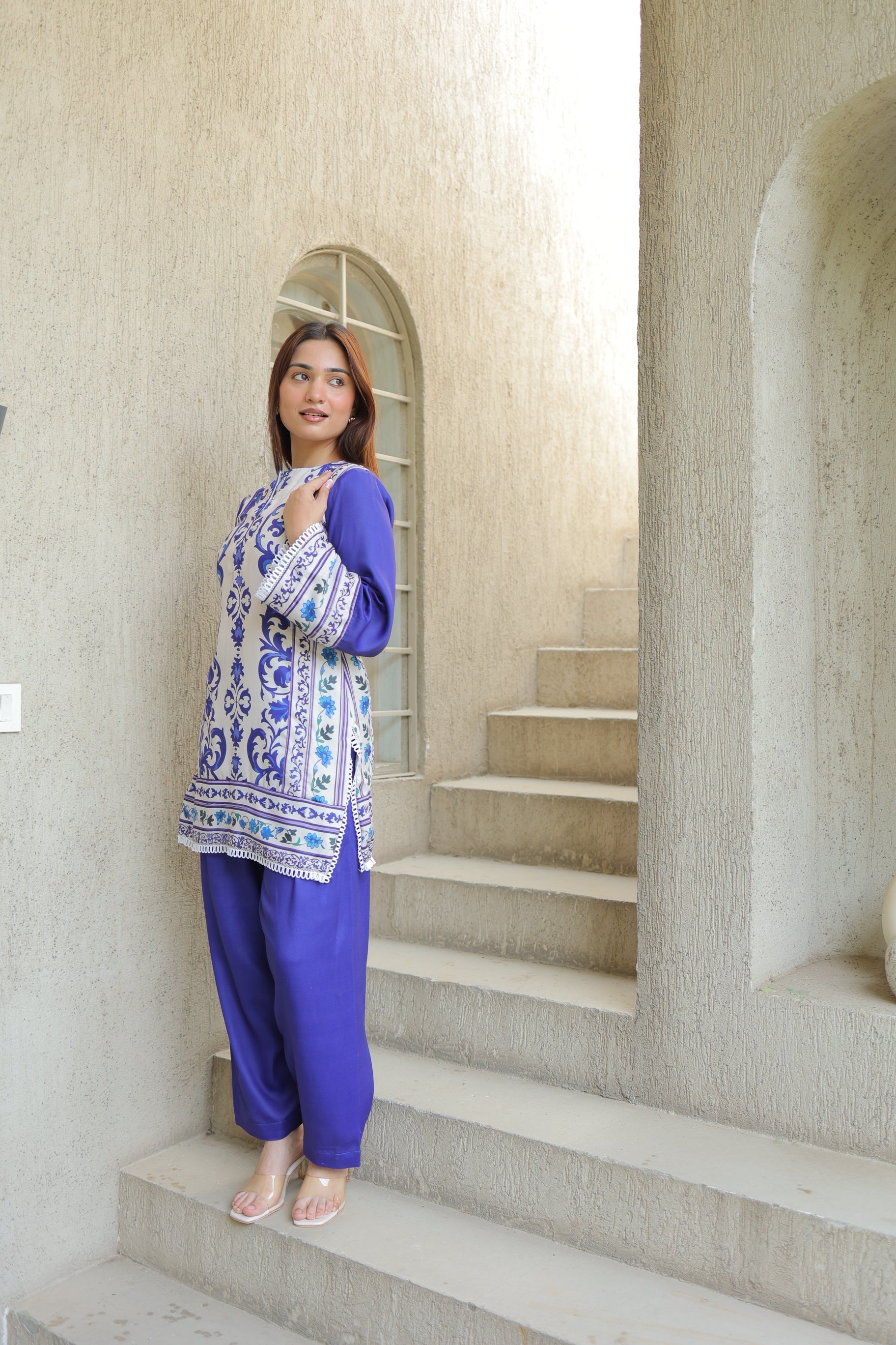 Blue Serenity Kurta Set