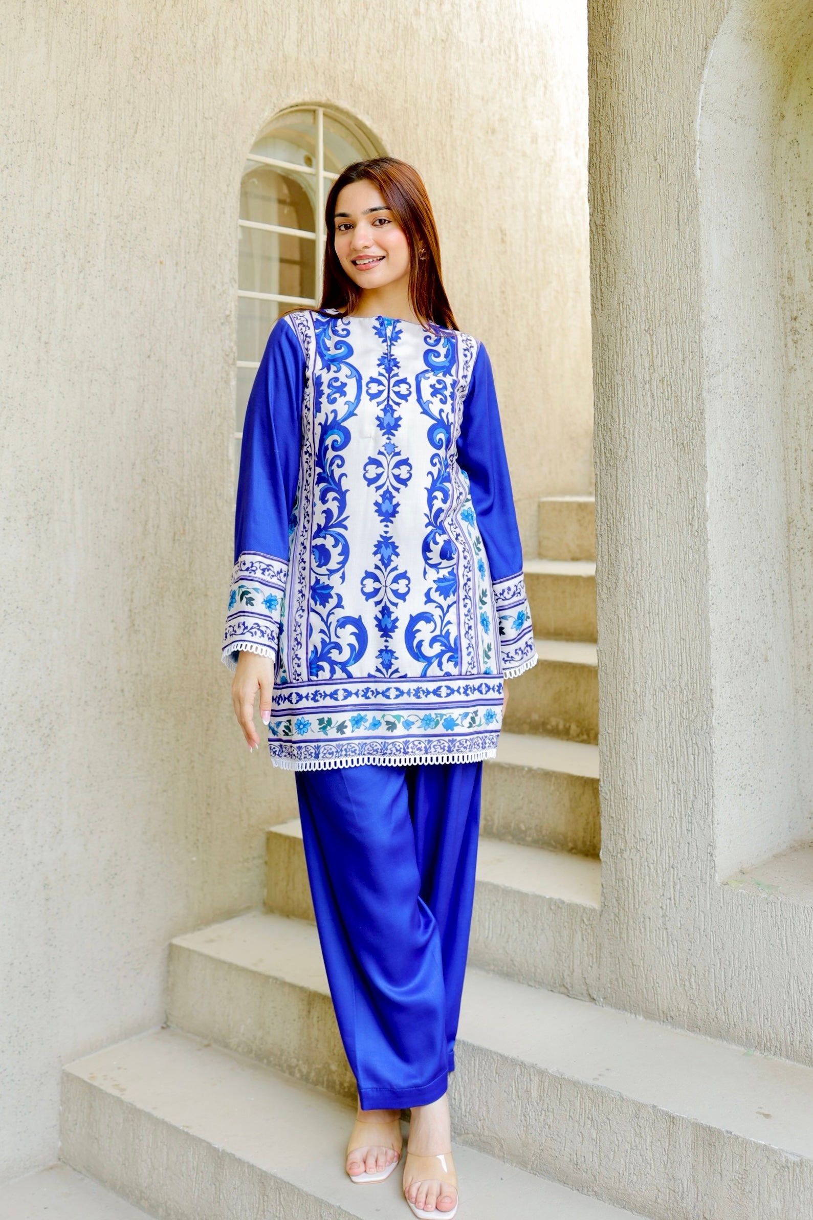 Blue Serenity Kurta Set