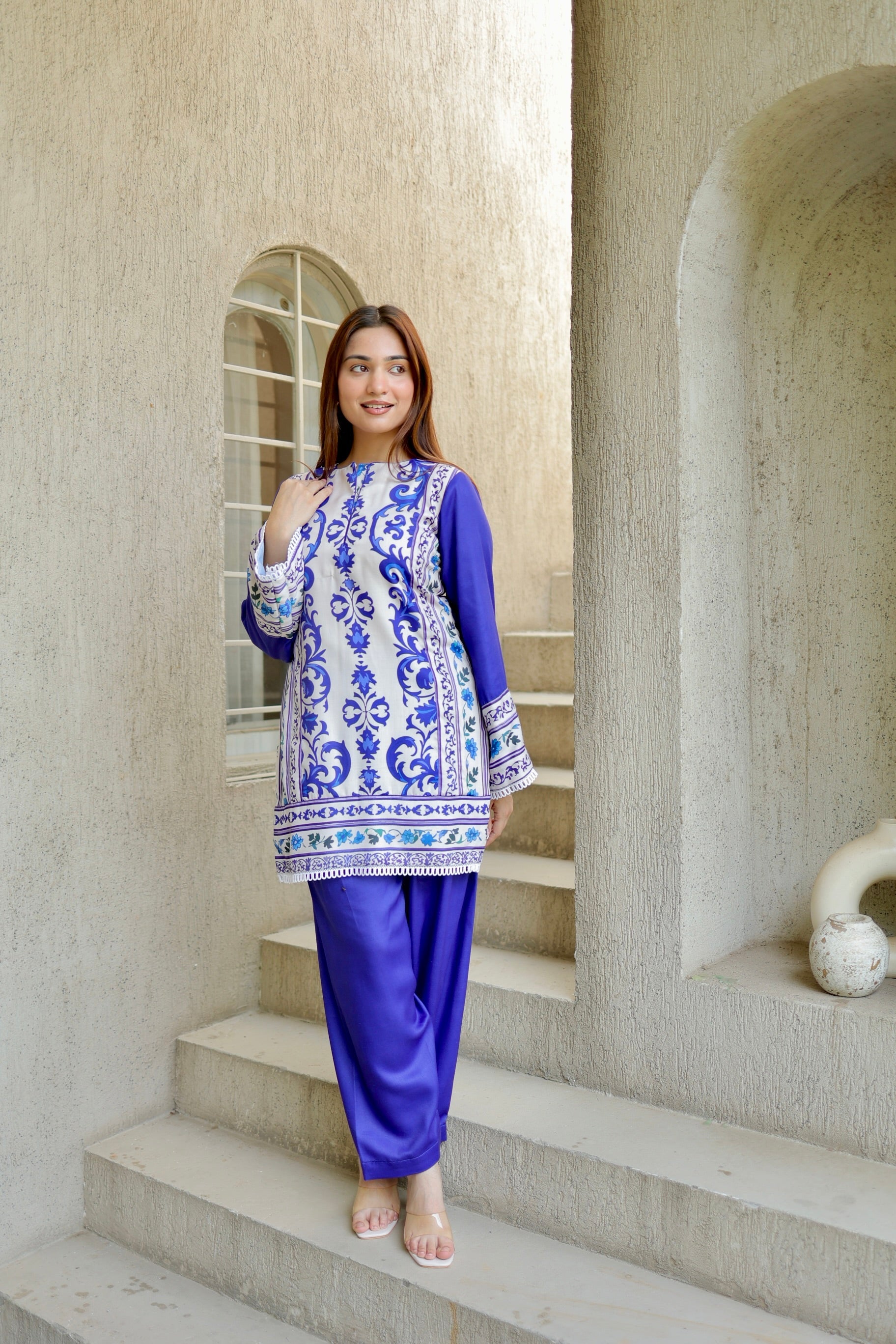 Blue Serenity Kurta Set