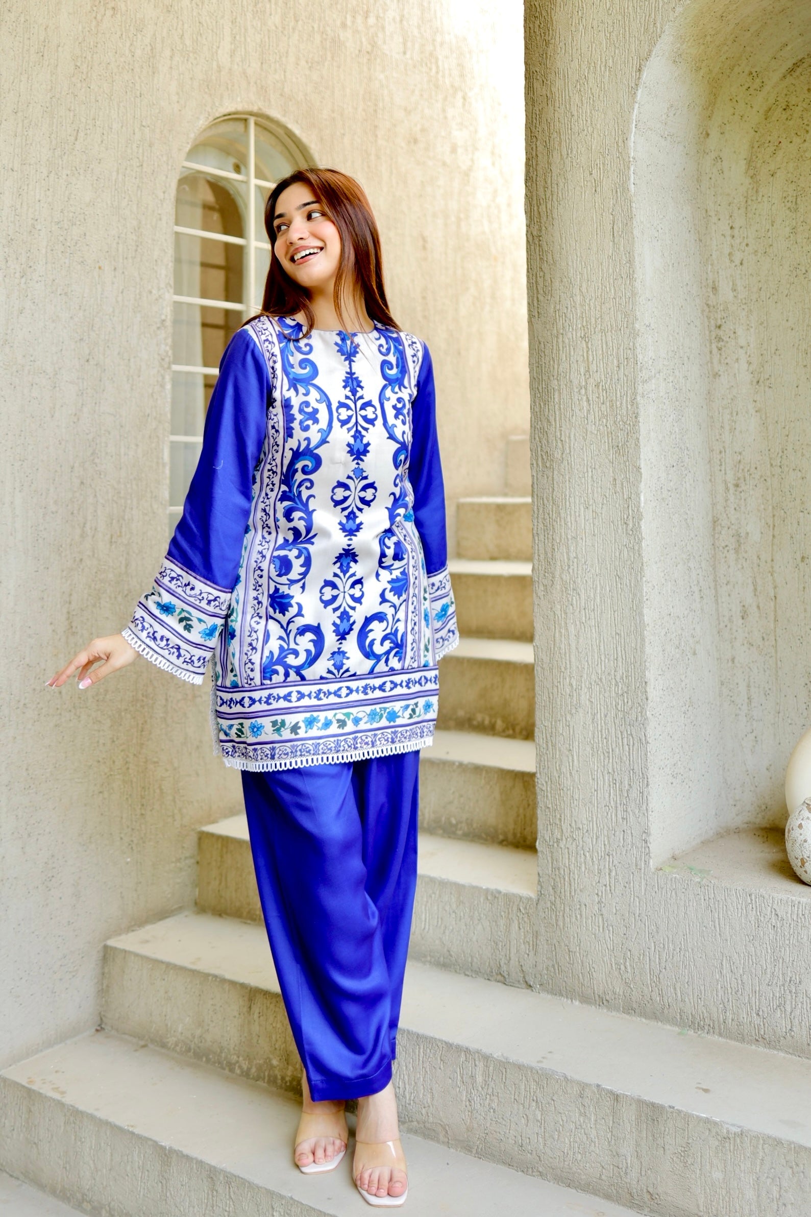 Blue Serenity Kurta Set