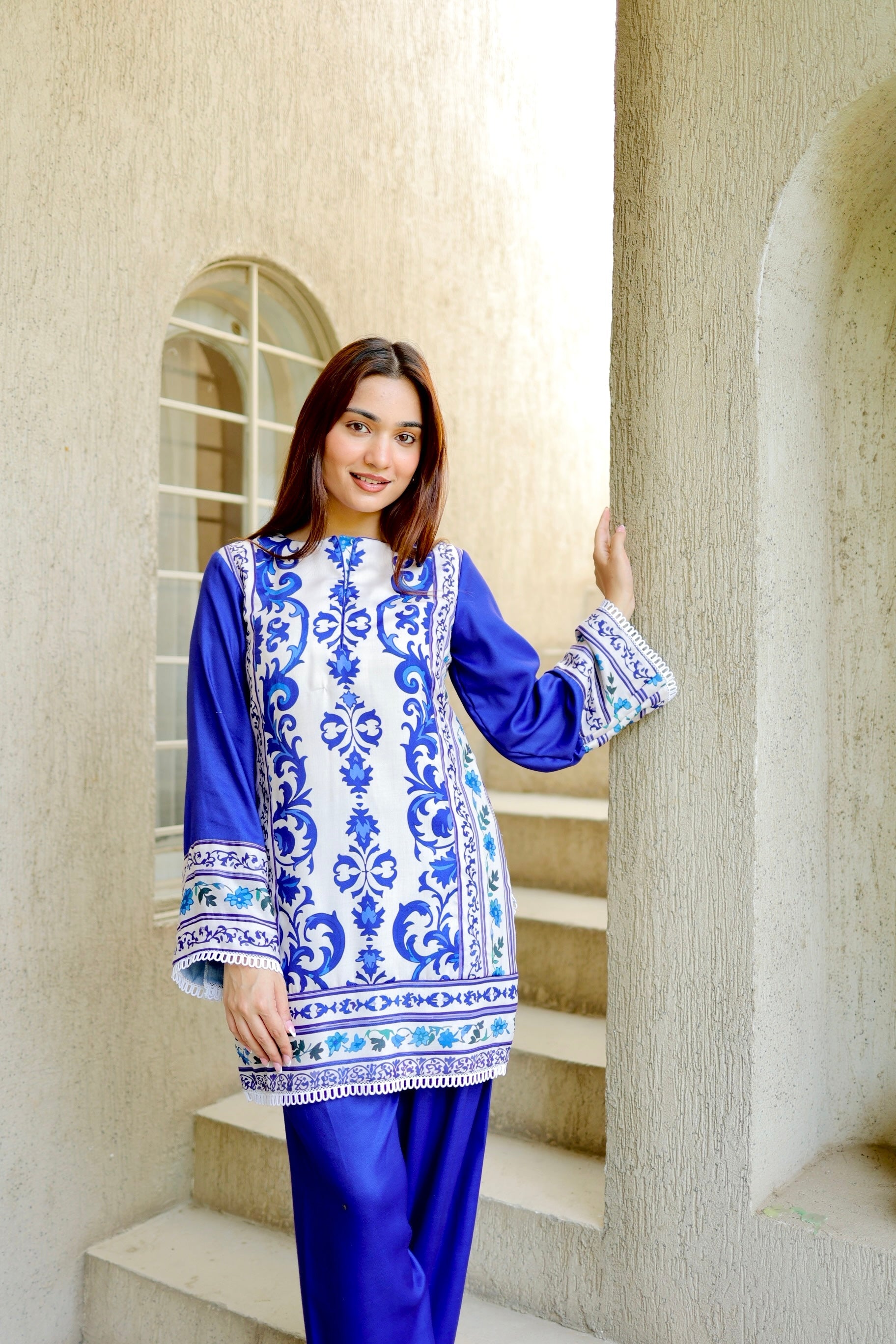 Blue Serenity Kurta Set