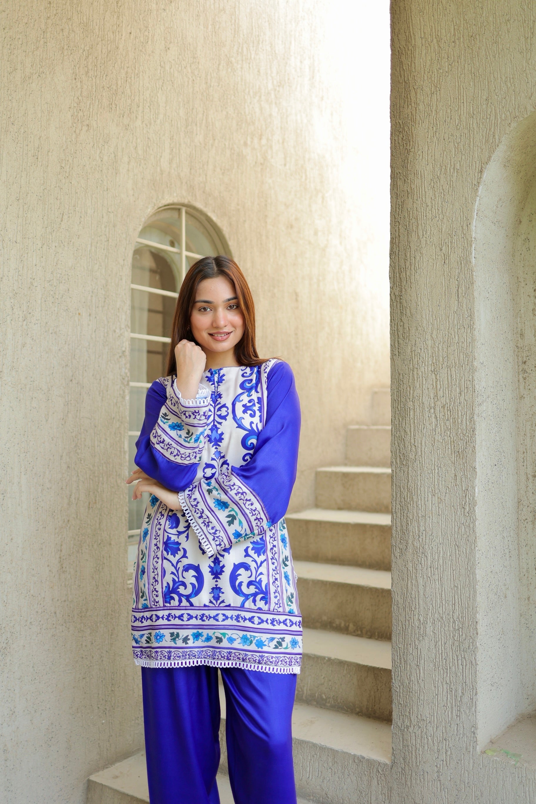 Blue Serenity Kurta Set
