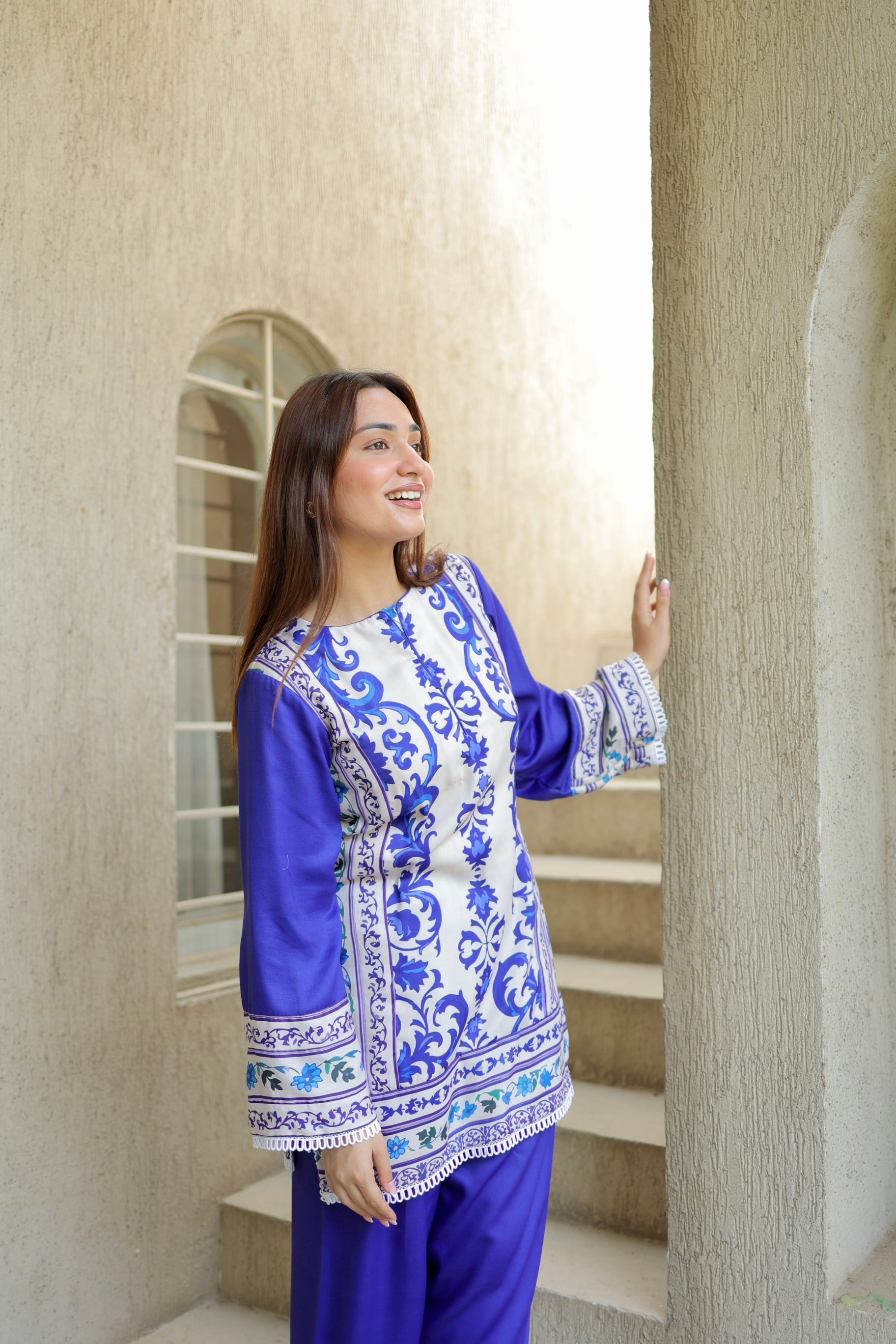 Blue Serenity Kurta Set