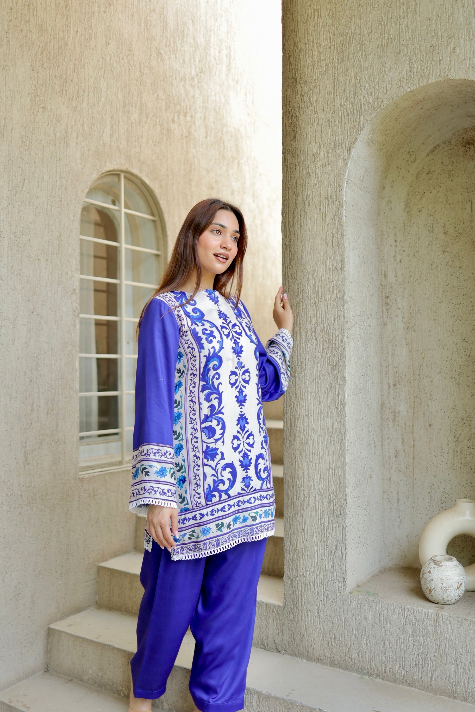 Blue Serenity Kurta Set