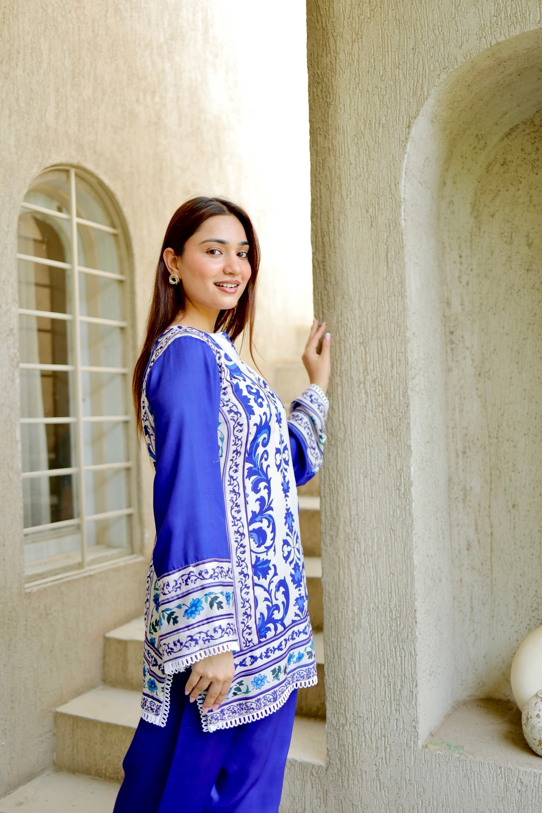 Blue Serenity Kurta Set