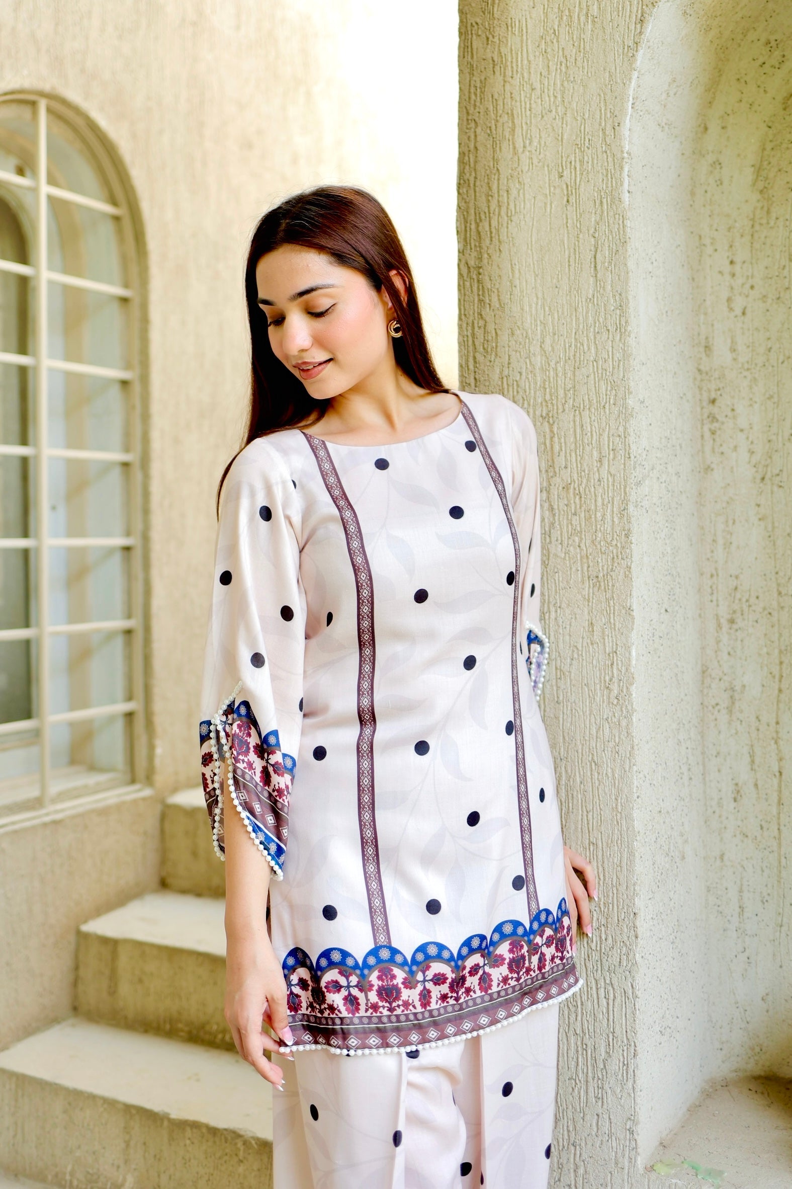 Polka Noor Kurta Set