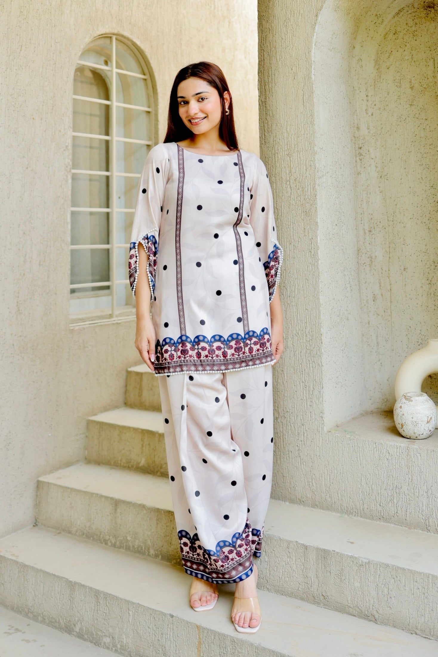 Polka Noor Kurta Set