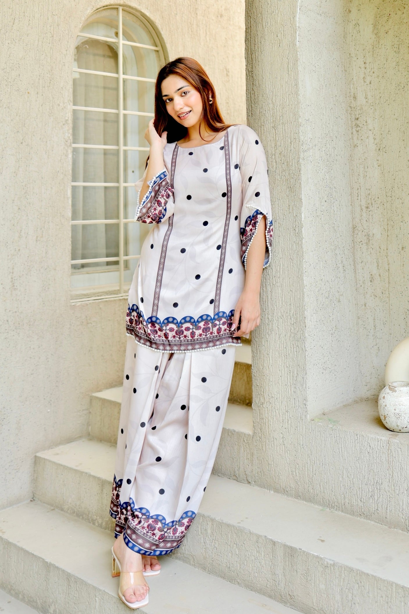 Polka Noor Kurta Set