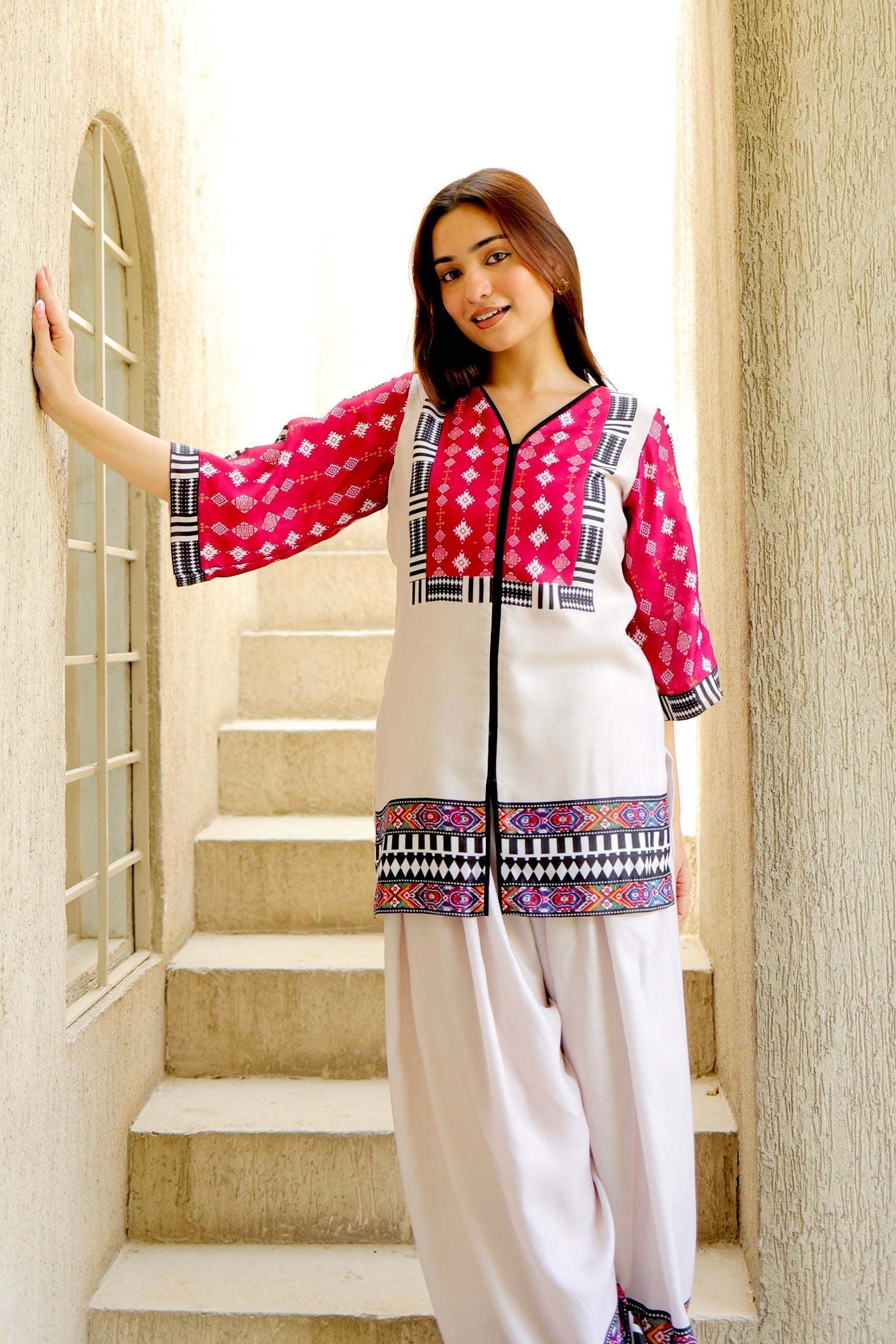 The Rosé Summer Kurta Set