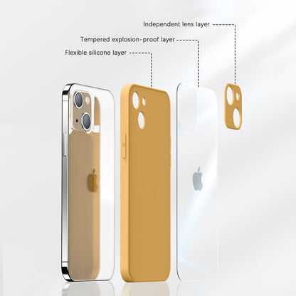 Plum | Tempered Glass Phone Case