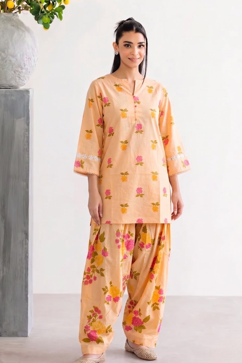 Nectar Pure Cotton Farshi Salwar Set