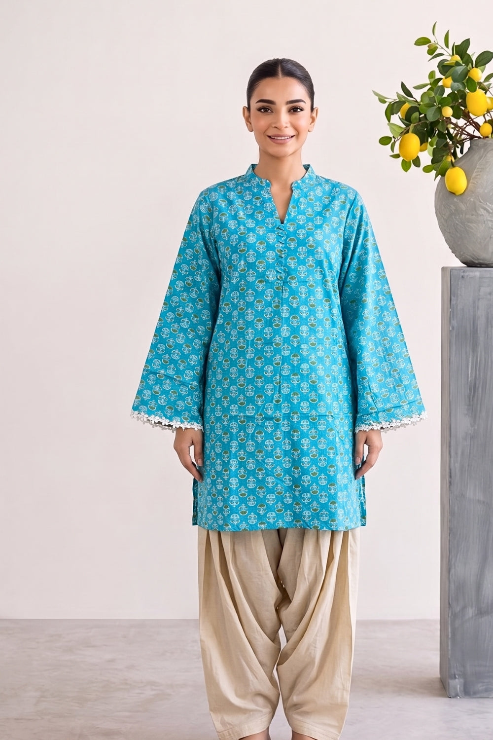 Neroli Pure Cotton Farshi Salwar Set