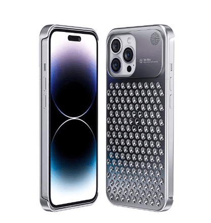 iPhone 14 Series Aero Mesh Â® Metallic Hybrid Case