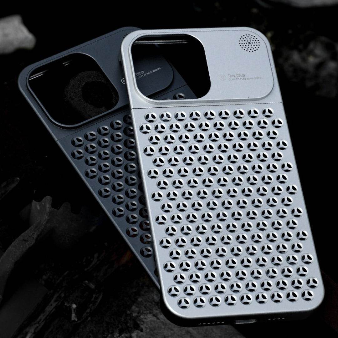 iPhone 14 Series Aero Mesh Â® Metallic Hybrid Case