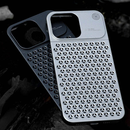 iPhone 14 Series Aero Mesh Â® Metallic Hybrid Case