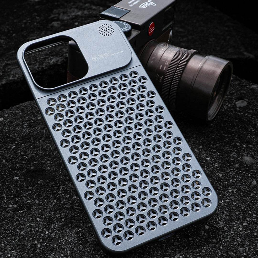 iPhone 14 Series Aero Mesh Â® Metallic Hybrid Case
