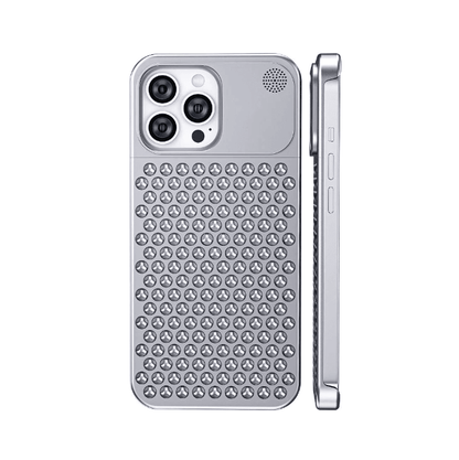 iPhone 14 Series Aero Mesh Â® Metallic Hybrid Case