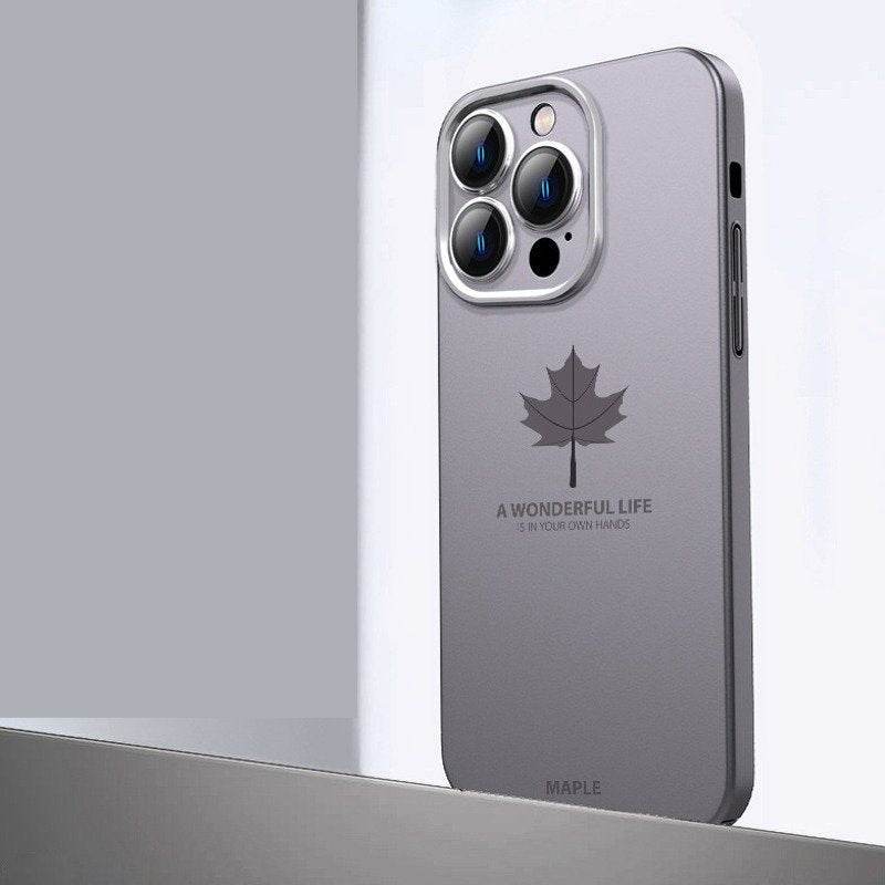 iPhone 13 Series Autumn Radiance Maple Leaf Matte Case