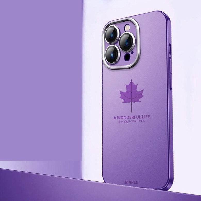 iPhone 13 Series Autumn Radiance Maple Leaf Matte Case