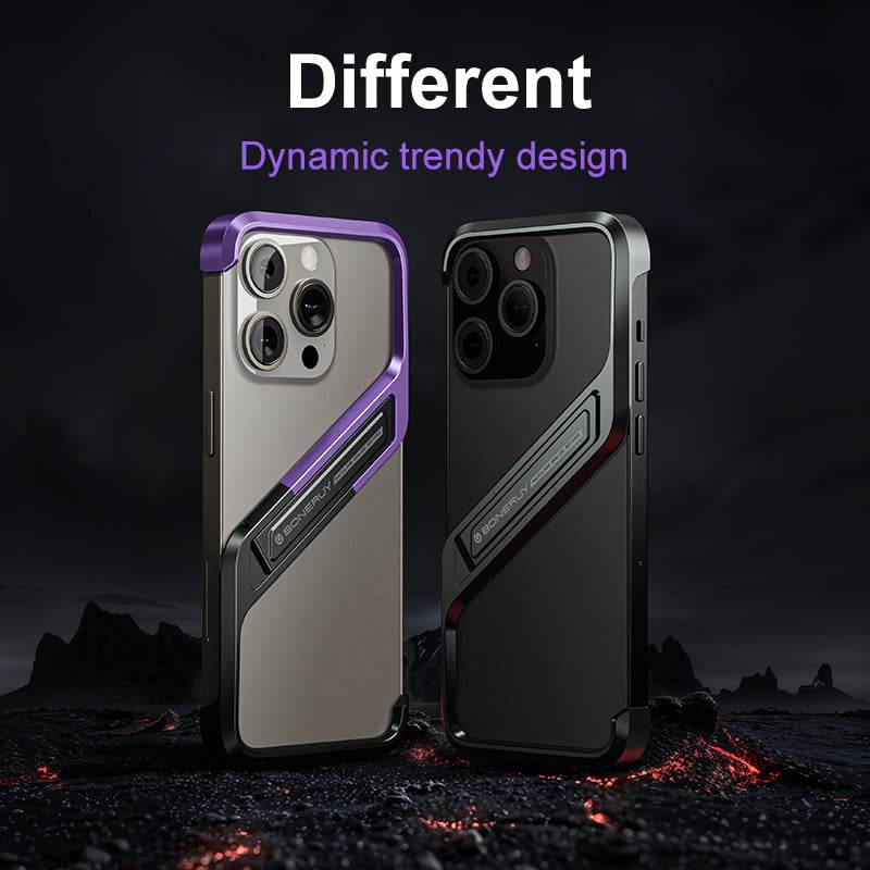 Ultra-Thin Metal Bumper Case - iPhone