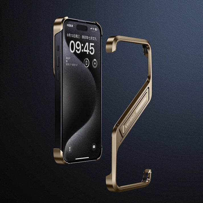 Ultra-Thin Metal Bumper Case - iPhone
