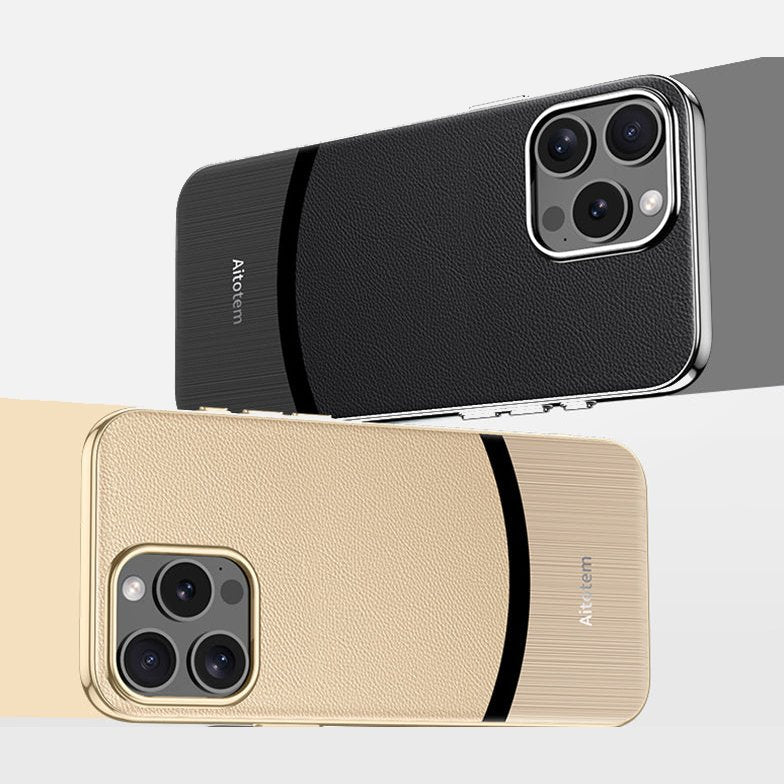 High-End Fine Grain Leather Case - iPhone