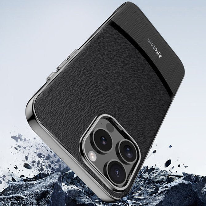 High-End Fine Grain Leather Case - iPhone