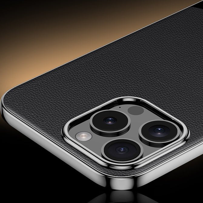 High-End Fine Grain Leather Case - iPhone