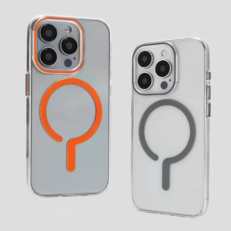 Crystal Clear Magnetic Hard Shell Case - iPhone