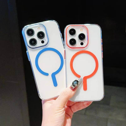 Crystal Clear Magnetic Hard Shell Case - iPhone