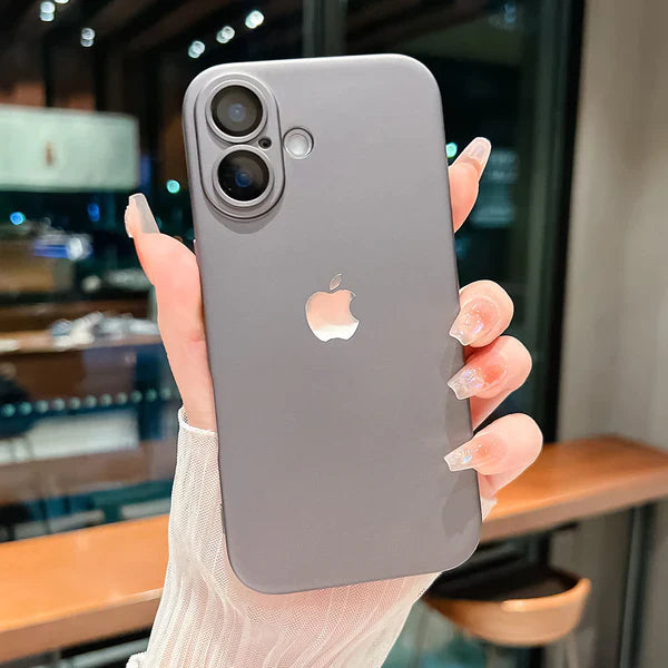 Luxury Matte Soft Case - iPhone
