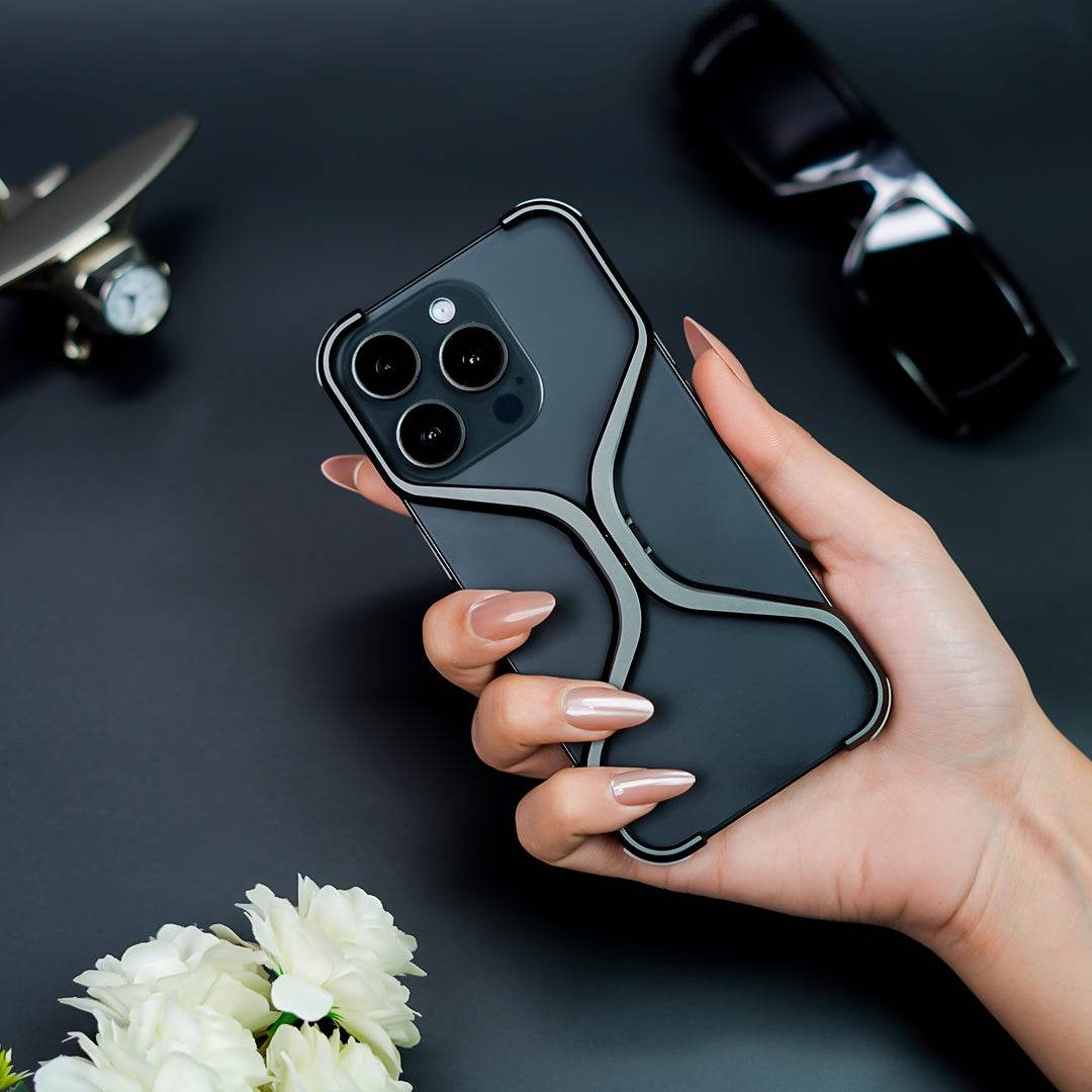 Premium X-Grip Armor Frame Case - iPhone