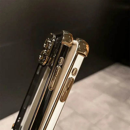 High Edge Frame Clear Shield Case - iPhone