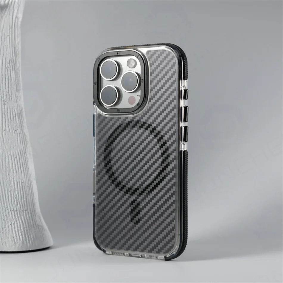 Rugged Elite Magnetic Carbon Fiber Case - iPhone