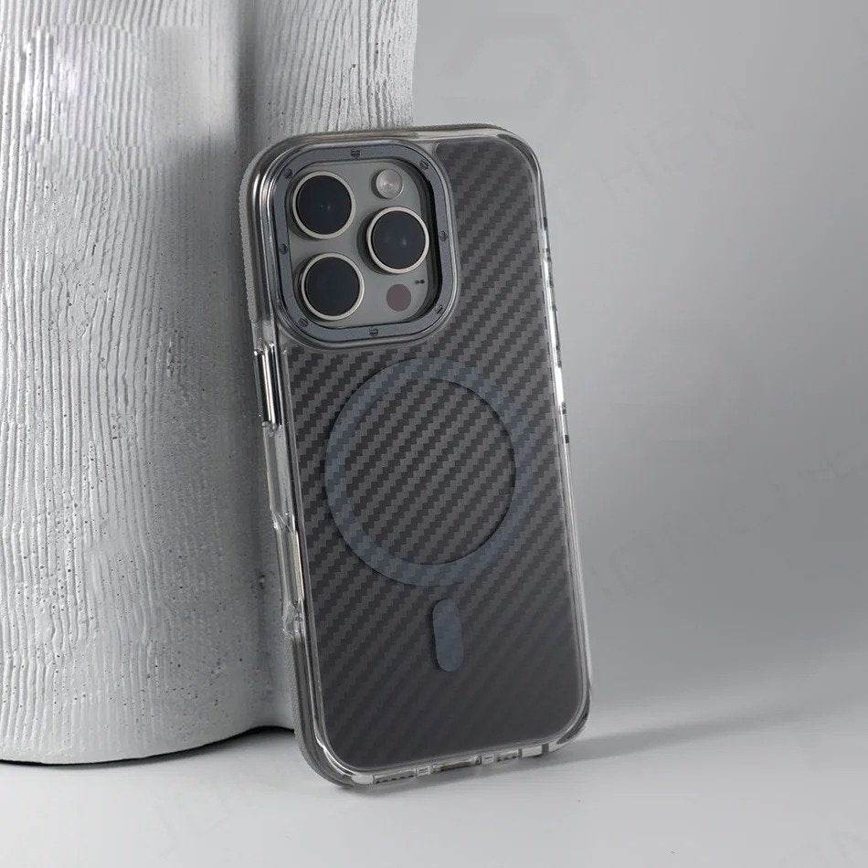 Rugged Elite Magnetic Carbon Fiber Case - iPhone