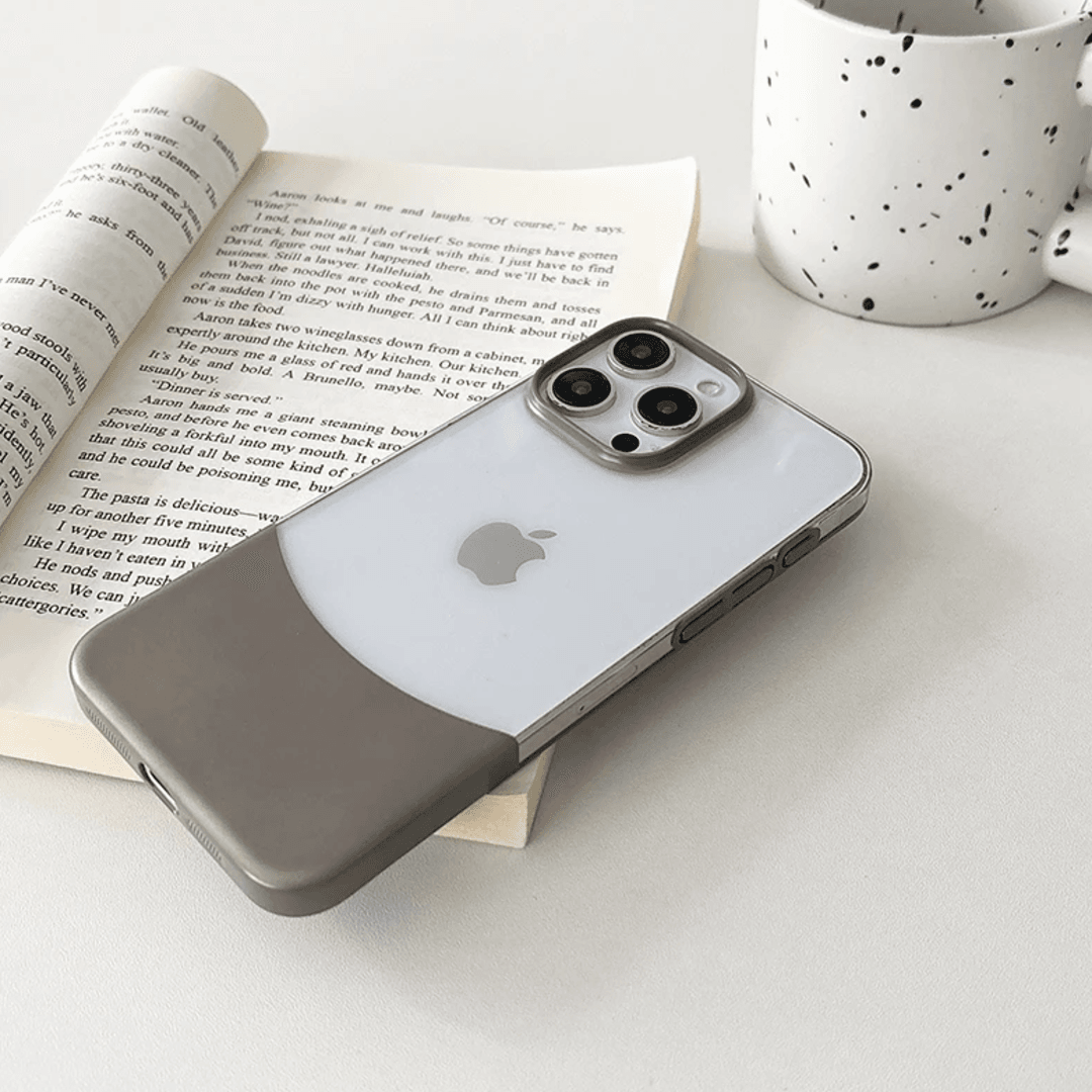 Contrast 2 in 1 Transparent Case - iPhone