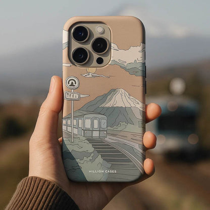 Rolling Hills Train Journey Case - Apple