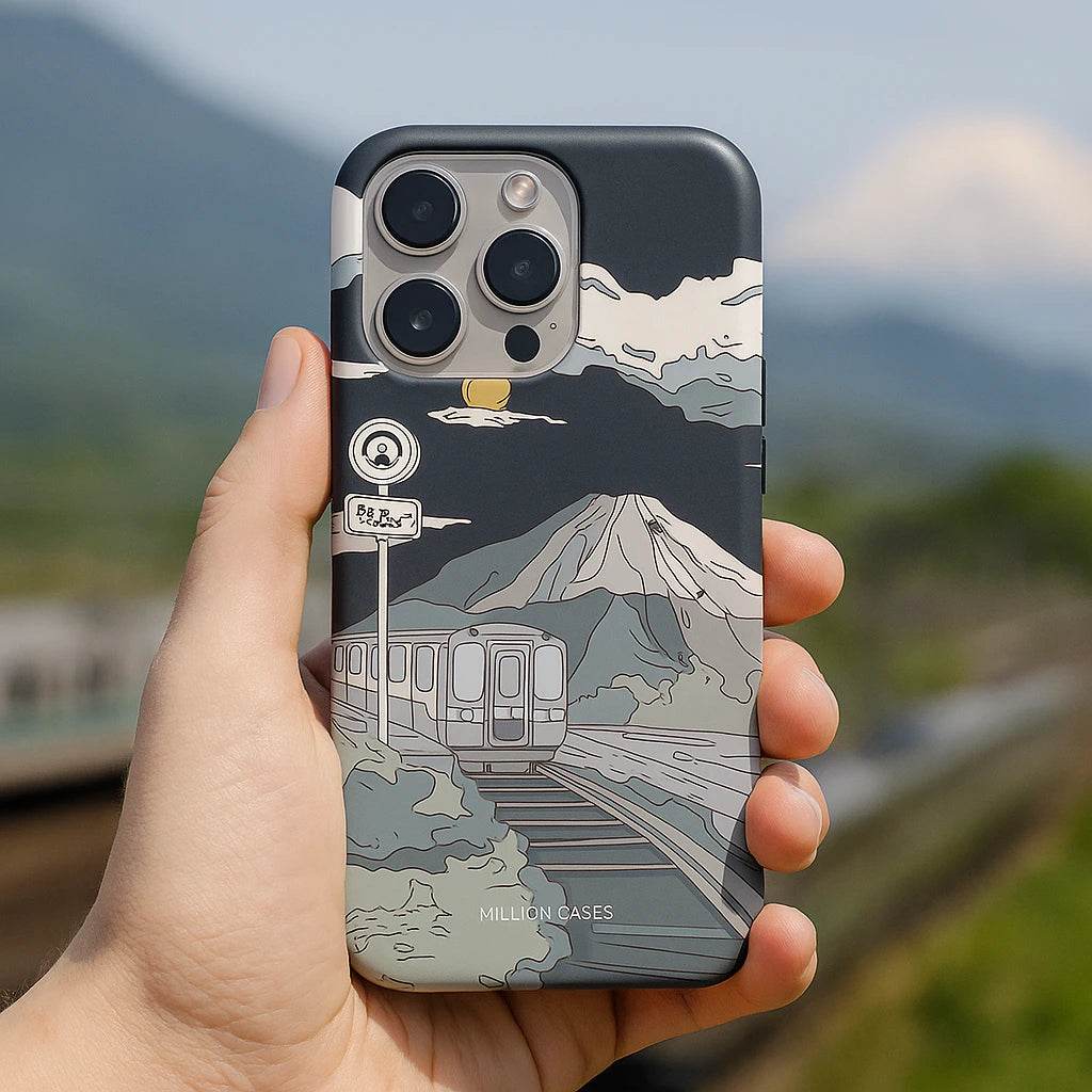 Rolling Hills Train Journey Case - Apple