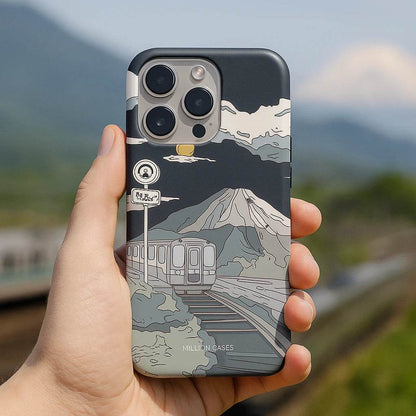 Rolling Hills Train Journey Case - Apple