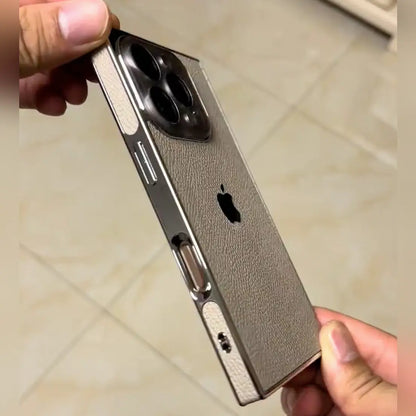 Novaro Premium Leather Metallic Case