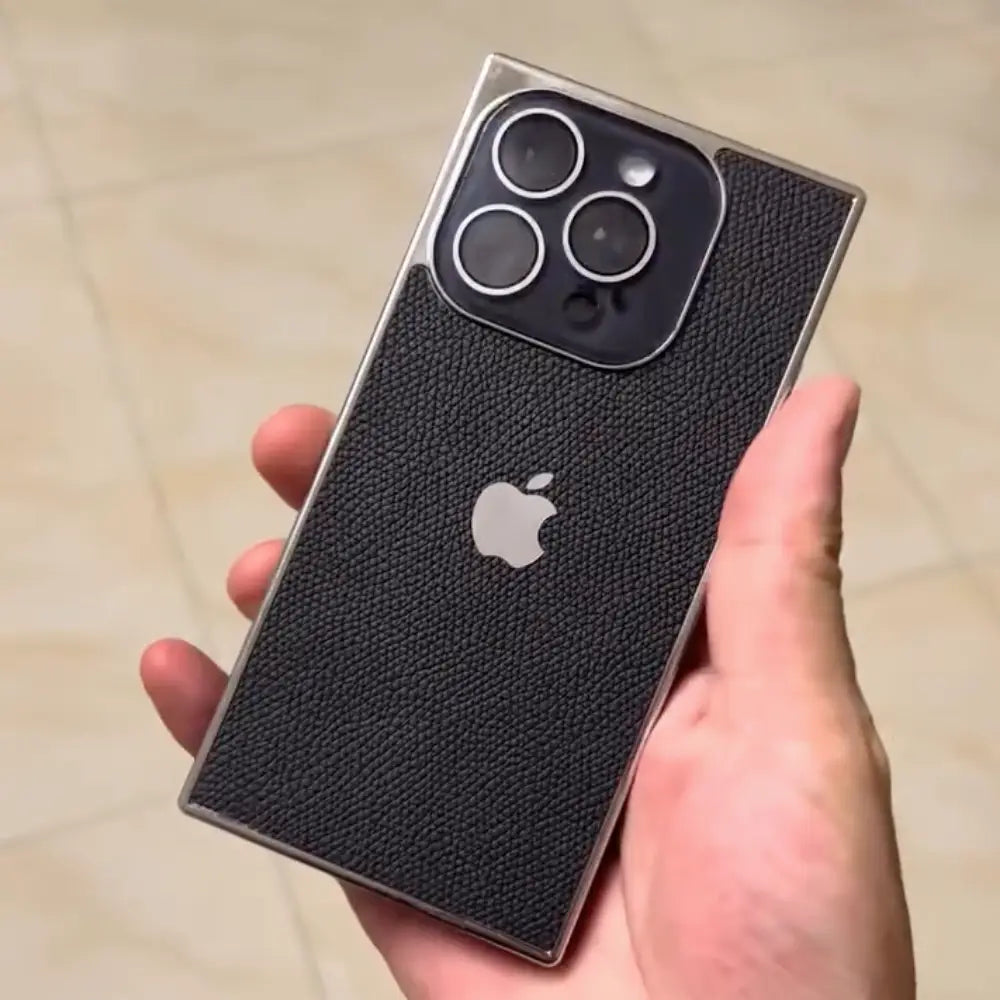 Novaro Premium Leather Metallic Case