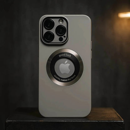 Matte Lens Film Shockproof Magsafe Case - iPhone