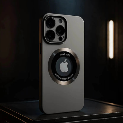 Matte Lens Film Shockproof Magsafe Case - iPhone