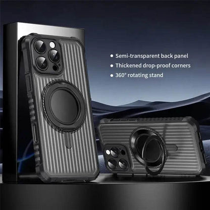 Bolt Clad Magnetic Kickstand Case