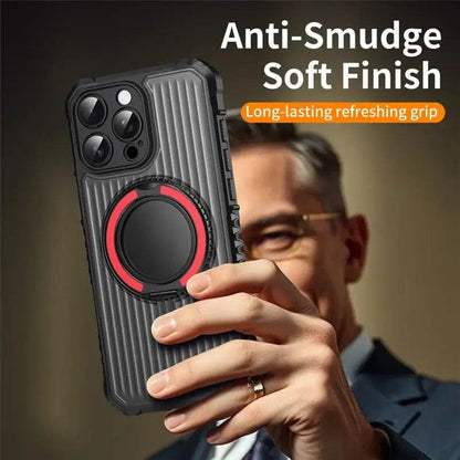 Bolt Clad Magnetic Kickstand Case