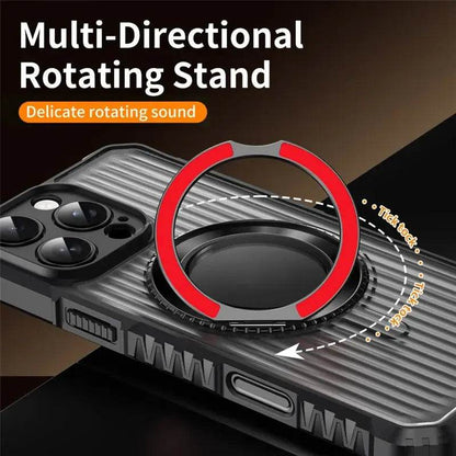 Bolt Clad Magnetic Kickstand Case